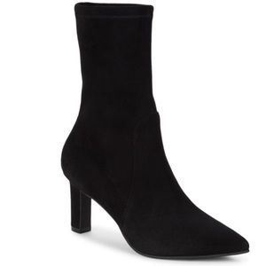 Stuart Weitzman Brandie Mid-Calf Suede Booties